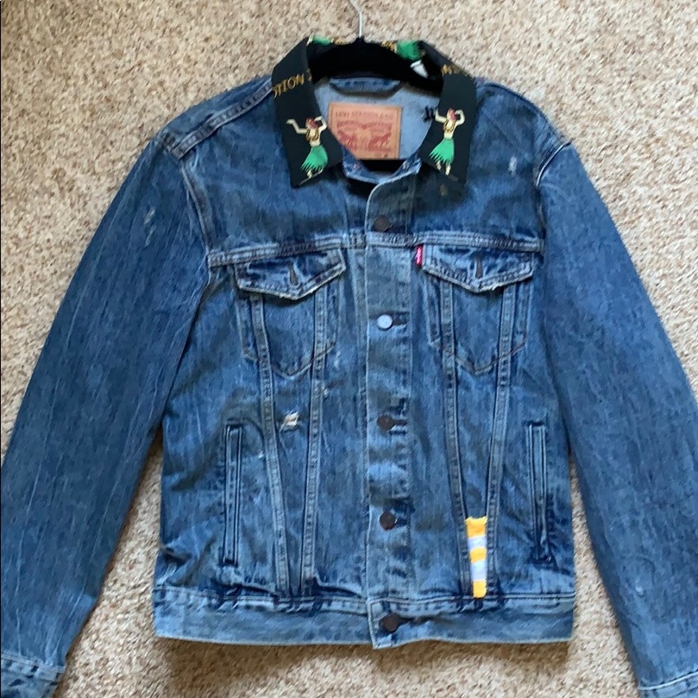 Levi’s Denim Hawaiian Trucker Jacket